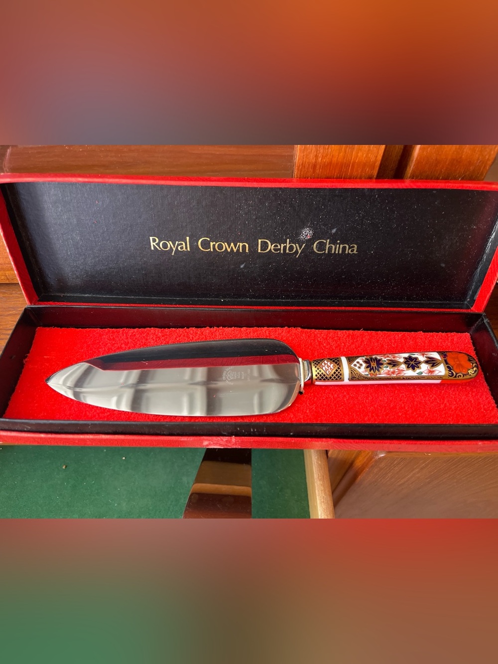 Royal crown derby knife